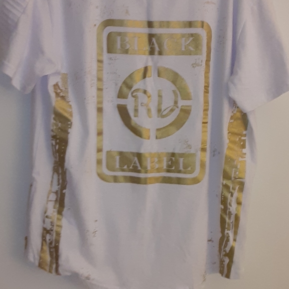 RAVMEN BLACK LABEL WHITE AND GOLD XL TSHIRT - Picture 7 of 12